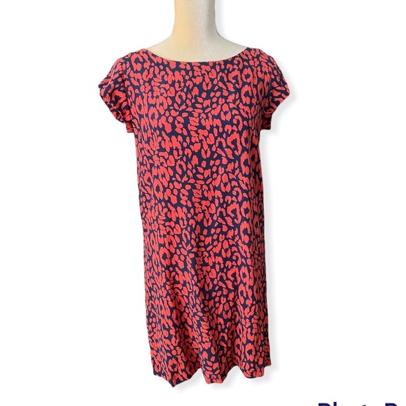 Joie Weaver Silk Leopard Print Dress - Picture 2 of 7